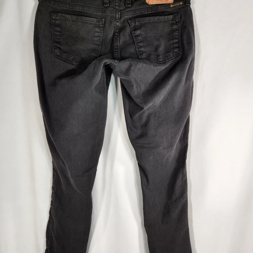 Lucky Brand Black Cotton Capri Jeans Size 25 / 0